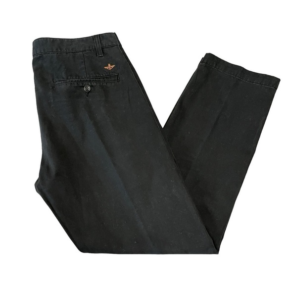 Men’s Dockers Pacific Modern Khaki Pants Black Size 34 x 29 #1038 - Picture 6 of 7